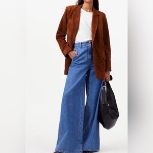 Madewell The Kline Blazer 100% Leather